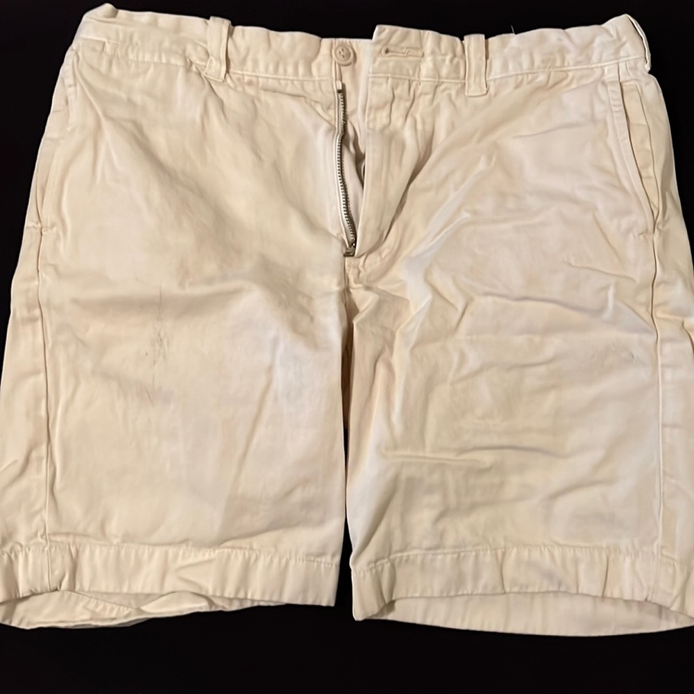 White mens J Crew shorts